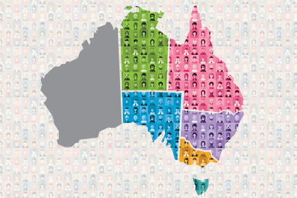 A map