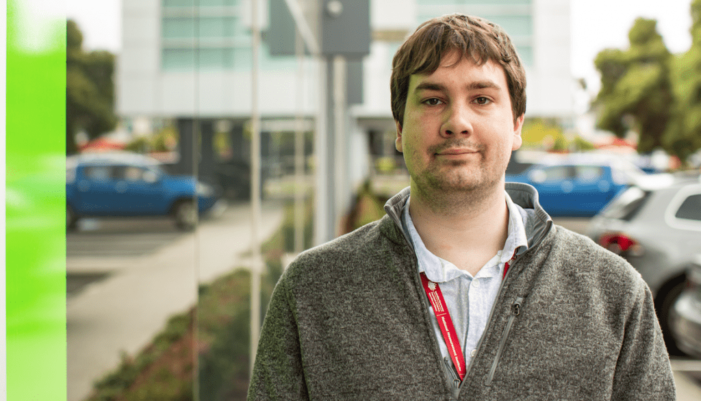 Thomas, who lives with autism, has learned the science of success with The Department of Industry, Innovation and Science