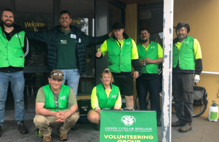 volunteers of the WISE UP program
