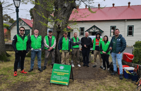 volunteers of the WISE UP program