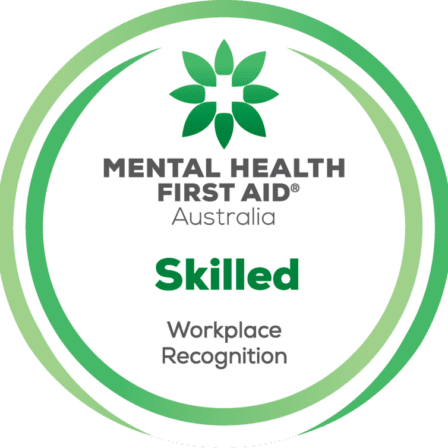 Mental Health First Aid Australia Skilled Workplace Recognition